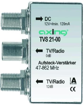 Axing TVS02100 plug-in amplifier uA for SAT