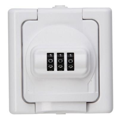Kopp 109802008 AP-wet room combination lock 16A 250V aw SCHUKO socket