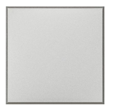 Bticino HC4951 blank cover aluminum / 2M, (grey)