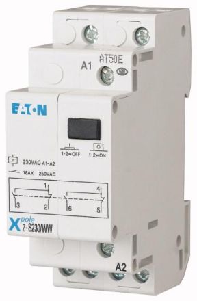 Eaton Z-S230/WW impulse switch, 230AC, 2W, 32A, 50Hz, 2TE, 265312