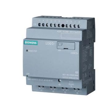 SIEMENS 6ED10522FB080BA2 LOGO! Basic module 230 V | without display, 8 DI/4 DA, relay
