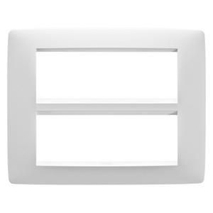 Gewiss GW16112TB ONE 6+6M milk white cover frame