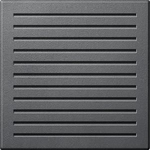 MERTEN MEG4450-0414 central plate anthracite System M