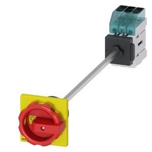 Siemens 3LD3348-0TK53 switch disconnector 3LD3 Iu=40A 3-pole 15.0kW red/yellow