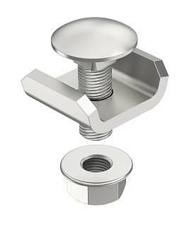 OBO Bettermann GUV 6 A2 for mesh cable tray 24x28x30 stainless steel U-connector, 6016574