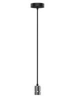 Megaman LM85092 LightMe Nickel with textile cable 200cm E27 LED pendant light