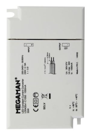 Megaman MM56012 Transformer Converter for MT7663x 37W 1050mA
