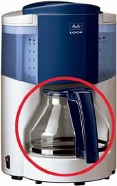 Melitta replacement jug (type 97) LOOK blue