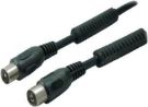 PROTEC.class 05700076 Multimedia accessories antenna connection cable PAAK S1 BZT-CE 90dB black 1m