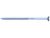 Reisser 009251S121-0602002-1 R2 plus chipboard screw, Flaseko, TX drive, partial thread, 6.0 x 200, steel, galvanized, blue, 1x sliding, pack of 100, cutting notch