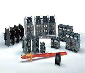 ABB Stotz-Kontakt OFAX4AS31, fuse base 2-pole, touch protection IP20, connection rail width 60mm, 1SCA022631R2500
