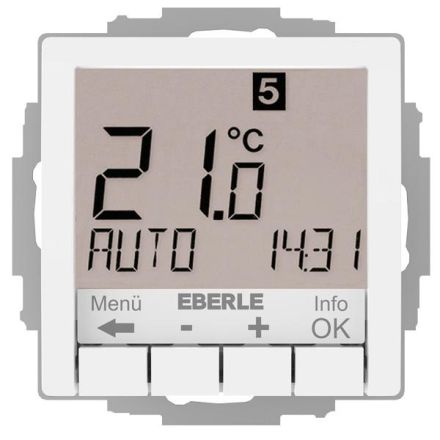 Eberle 527810455604 UTE 4800-R-RAL9016-G-55 room thermostat UP