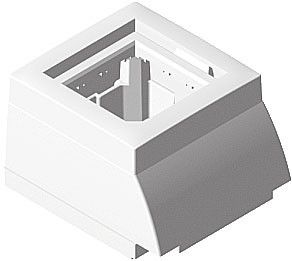 EFAPEL Q45 LATERAL ADAPTER F/16X10 TRUNKING WHITE