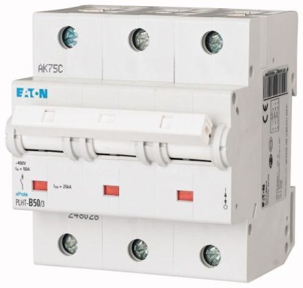 Eaton PLHT-C50/3 circuit breaker, 50A, 3p, C-Char , 248037