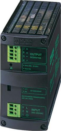 Murrelektronik 857725 2-phase IN: 340-460VAC OUT: 24-28V/5ADC switching power supply