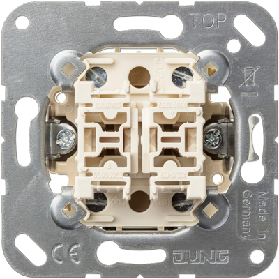 Jung 505-20U rocker switch, 20 AX 250 V ~, series