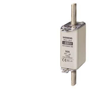 Siemens 3NA3136-6 NH fuse link with front indicator size 1 160A