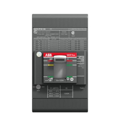 ABB Stotz-Kontakt 1SDA074729R0001 XT1H 125 MCP 70 3P FF UL/CSA circuit breaker