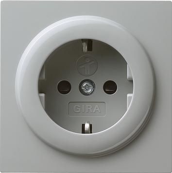 Gira 045342 SCHUKO socket KS S-Color gray