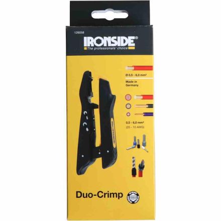 IRONSIDE 126058 Duo-Crimp pliers 0.5 to 6.0 mm²