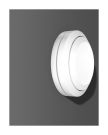 RZB 582054.002 Rounded Midi 13W 3000 LED wall / ceiling light