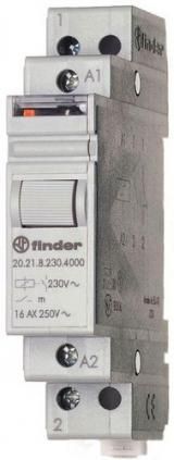 Finder 20.21.8.008.4000 latching switch 1S 16A 8VAC
