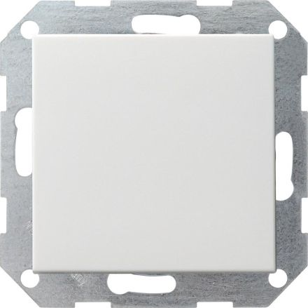 Gira 013027 button changeover straight System 55 pure white m