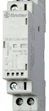 Finder 22.32.0.230.4320 Installation contactor 22.32.0.230 2 closers