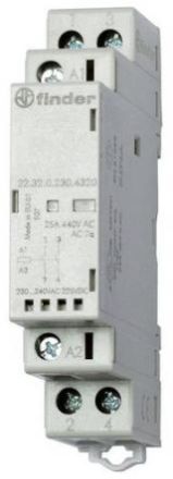 Finder 22.32.0.230.4320 Installation contactor 22.32.0.230 2 closers