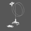 RZB 982719.000 Linedo D:1.5x5000 clamp caddy wire rope set