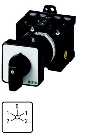 Eaton T3-6-15866/Z pole changeover switch, Dahlander, 057117