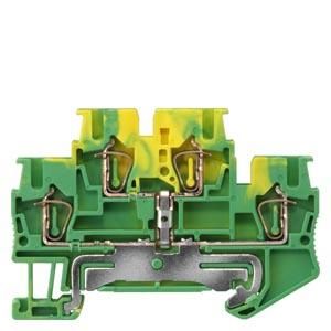 Siemens 8WH2020-0CF07 double-level protective conductor terminal with tension spring connection