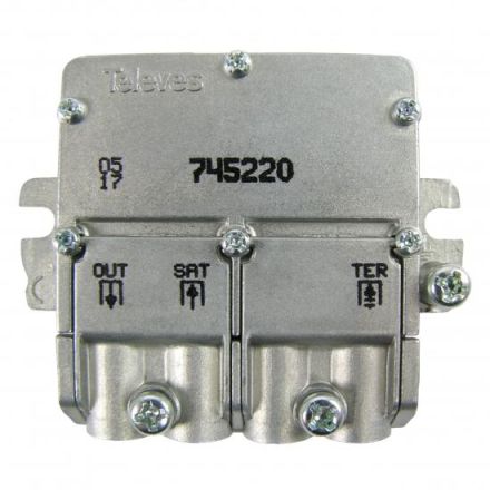 Televes ESW11 1xSat terr. F. Single-LNB small design feed-in switch