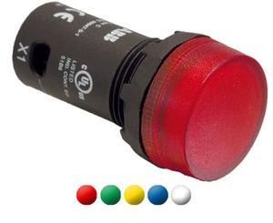 ABB Stotz-Kontakt CL-100Y, indicator light yellow BA9-s-base CombiLine-Compact, 1SFA619402R1003