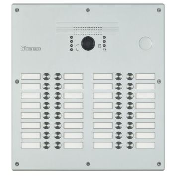 Bticino 308005 Video door station Video-AV Alu 32 call buttons, (Silver)