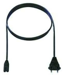 Bachmann 251.173 supply cable H03VVH2-F 2x0.75 1.5m black