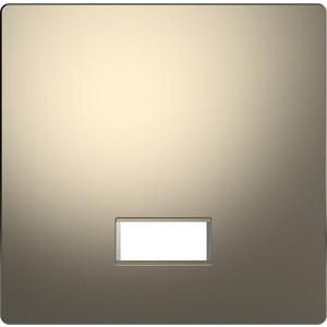 MERTEN MEG3305-6050 with marking bell nickel metallic rocker