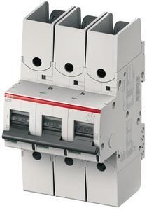 ABB Stotz-Kontakt S803S-K125, high-performance circuit breaker, 125A, K, 400VAC=Icu 50kA, 690VAC=Icu 4.5kA, 3P, 2CCS863001R0647