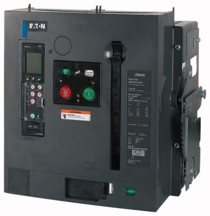 Eaton IZMX40B3-V10W-1 3-pole 1000A 66kA Sel. circuit breaker, 183727