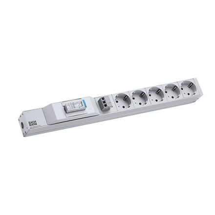 Bachmann 800.2949 19' 1HE 6xCEE7/3 1xÜSS 2.0m power strip