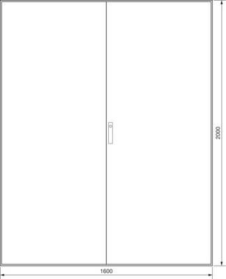 Hager FG26XE series distribution board IP41 RAL7035