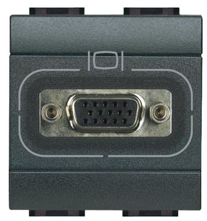 Bticino L4282 junction box HD15 anthracite, (grey)