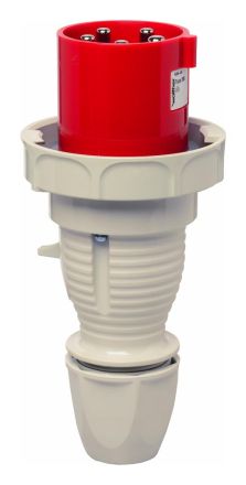 Walther 268 5x63 A 400 V 50/60 Hz IP67 plug