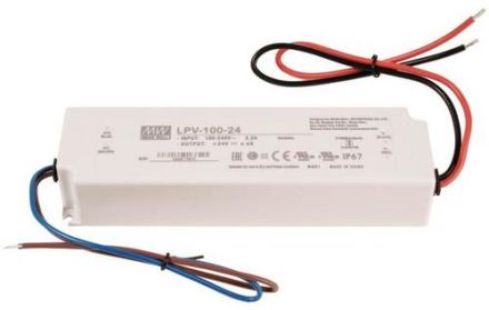 Meanwell 872617 power supply LPV-100-24, white