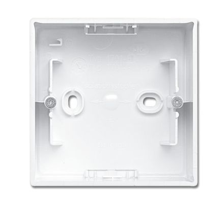 Busch-Jaeger 1701-914 surface-mounted housing, 1-way housing alpine white