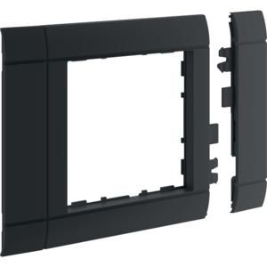 TEHALIT GR0800A9011 mod. OT 80mm graphite black frame cover