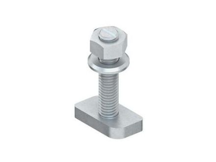 Niedax HM0306/20 M6 L: 20mm blue passivated hammer head screw