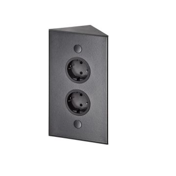 Thebo ST200.20 socket type ST3007/200/2 black, Black