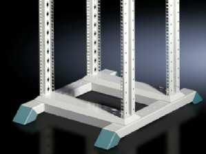 RITTAL 7298000 Mounting level 40HE for 19' components RAL7035