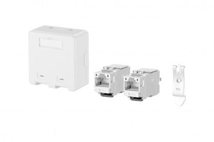 METZ CONNECT APL C6Amodul K 180° Set 2 Port Connection Box, 130B21D2APL-E